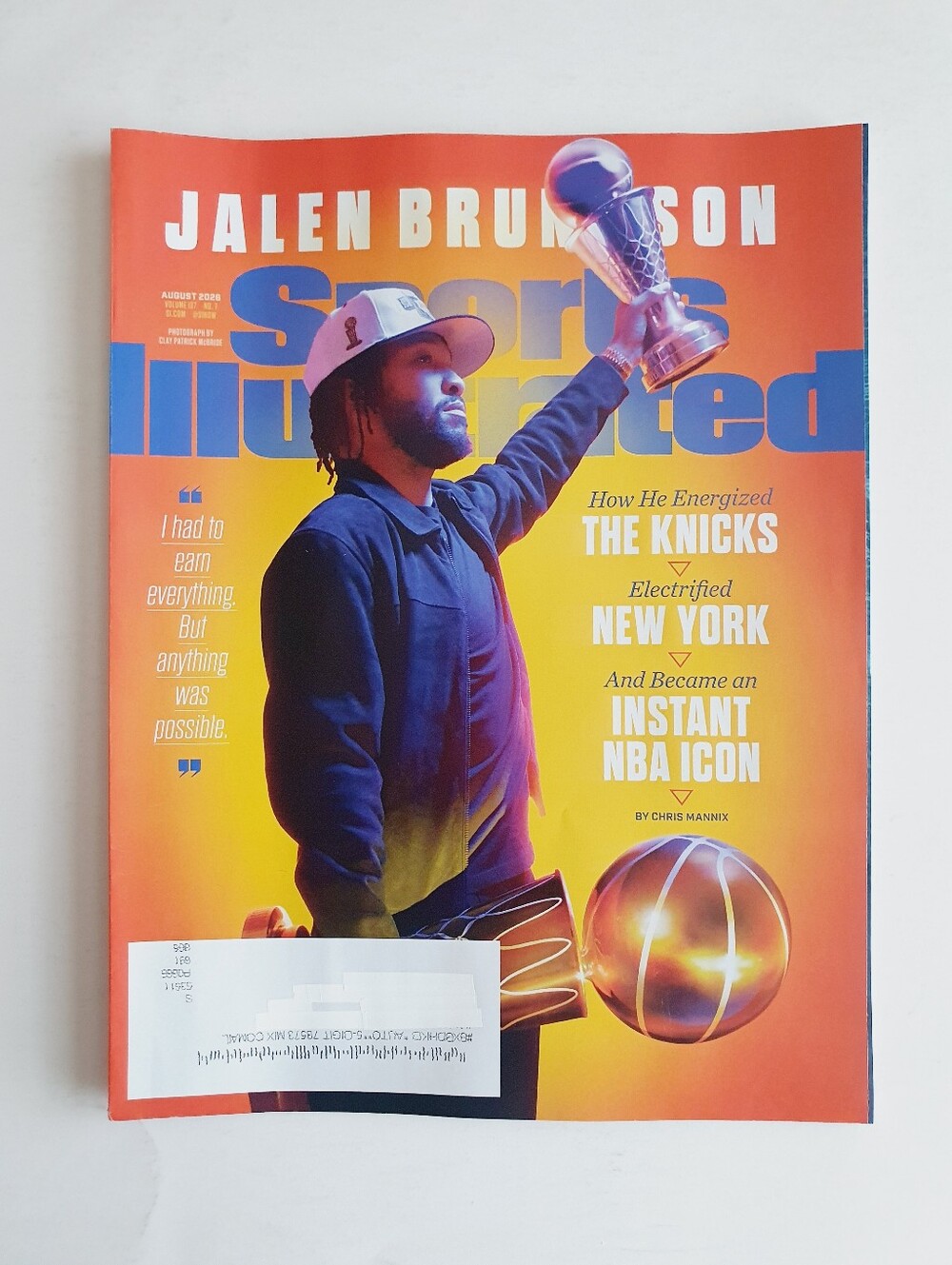 Sports Illustrated Magazine August, 2026 - Jalen Brunson New York Knicks
